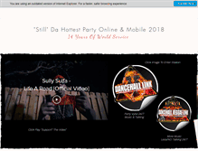 Tablet Screenshot of dancehalllink.com